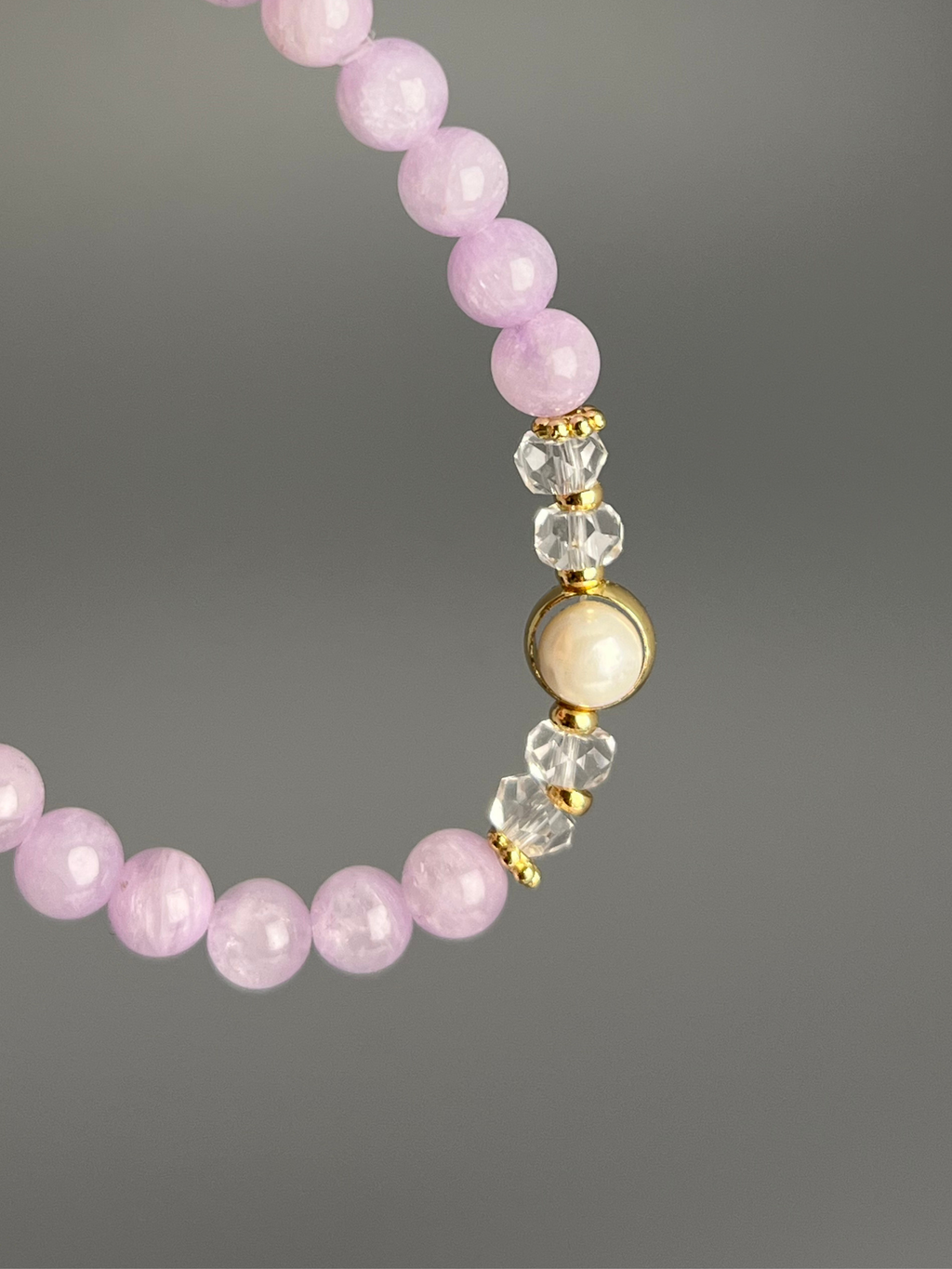 紫鋰輝(設計款配珍珠) (6.1mm)