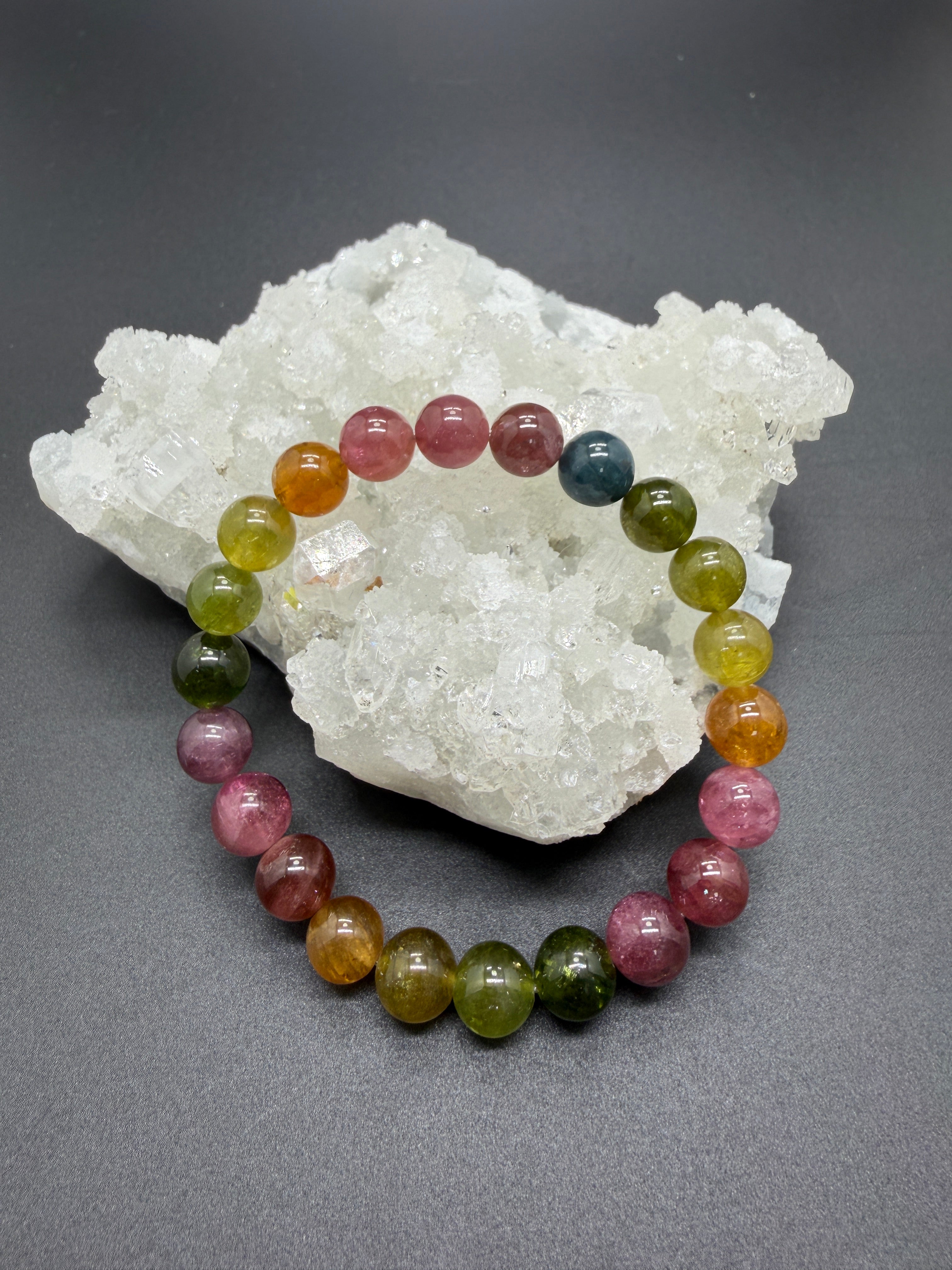 高品半冰種碧璽 (8mm)