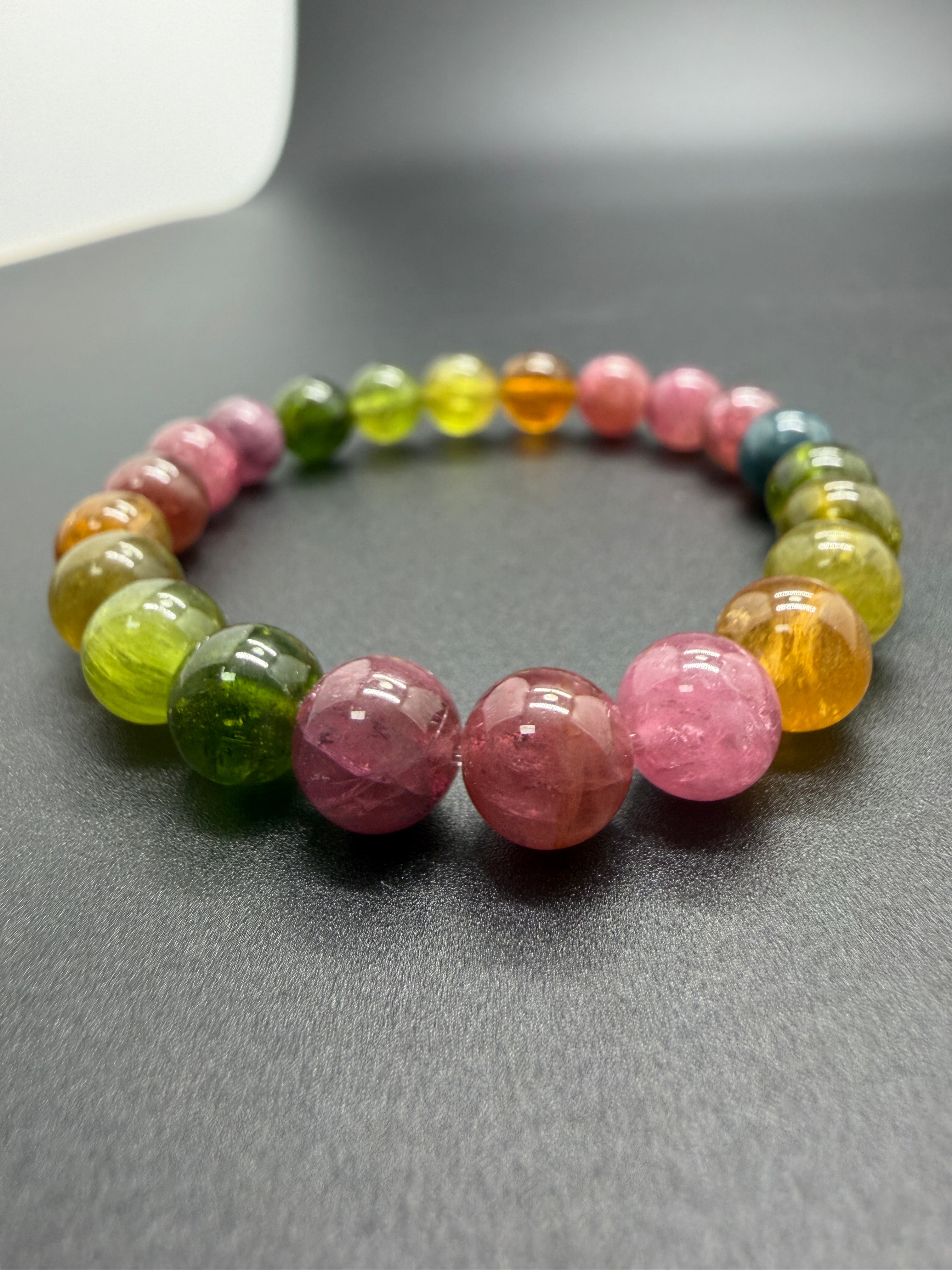 高品半冰種碧璽 (8mm)