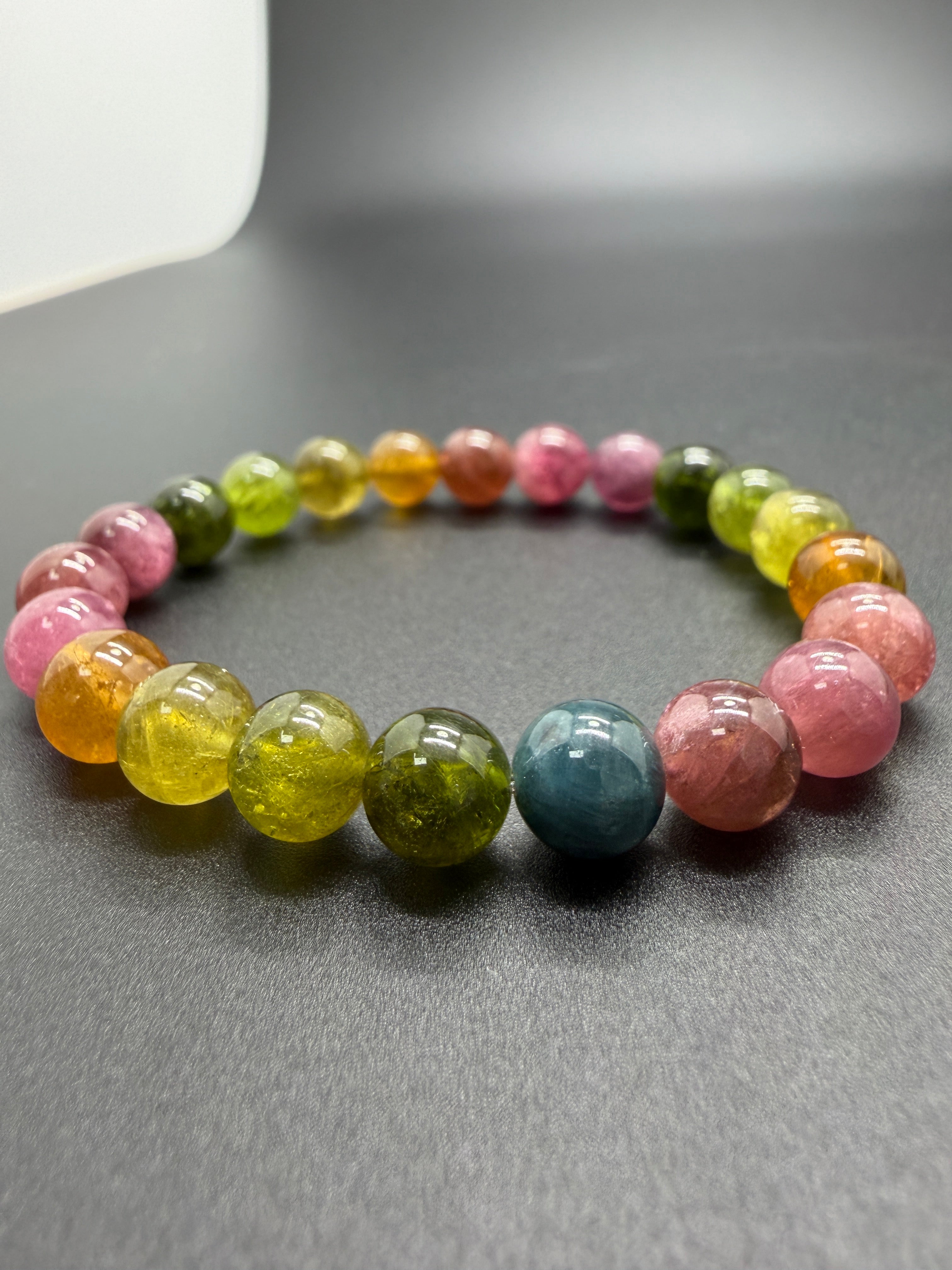 高品半冰種碧璽 (8mm)