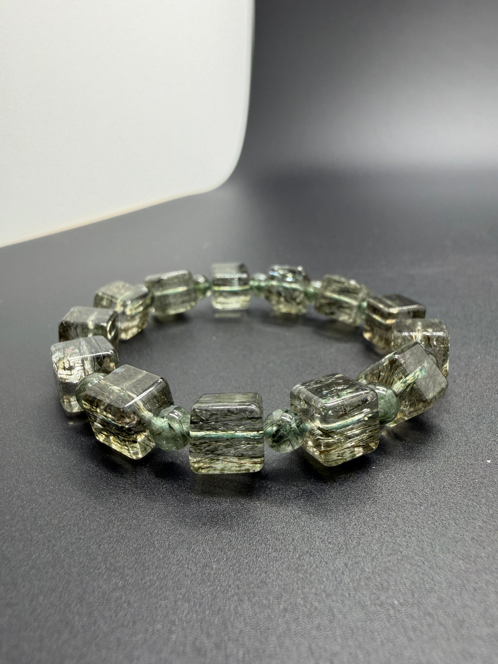 綠碧璽髮晶 (9mm)