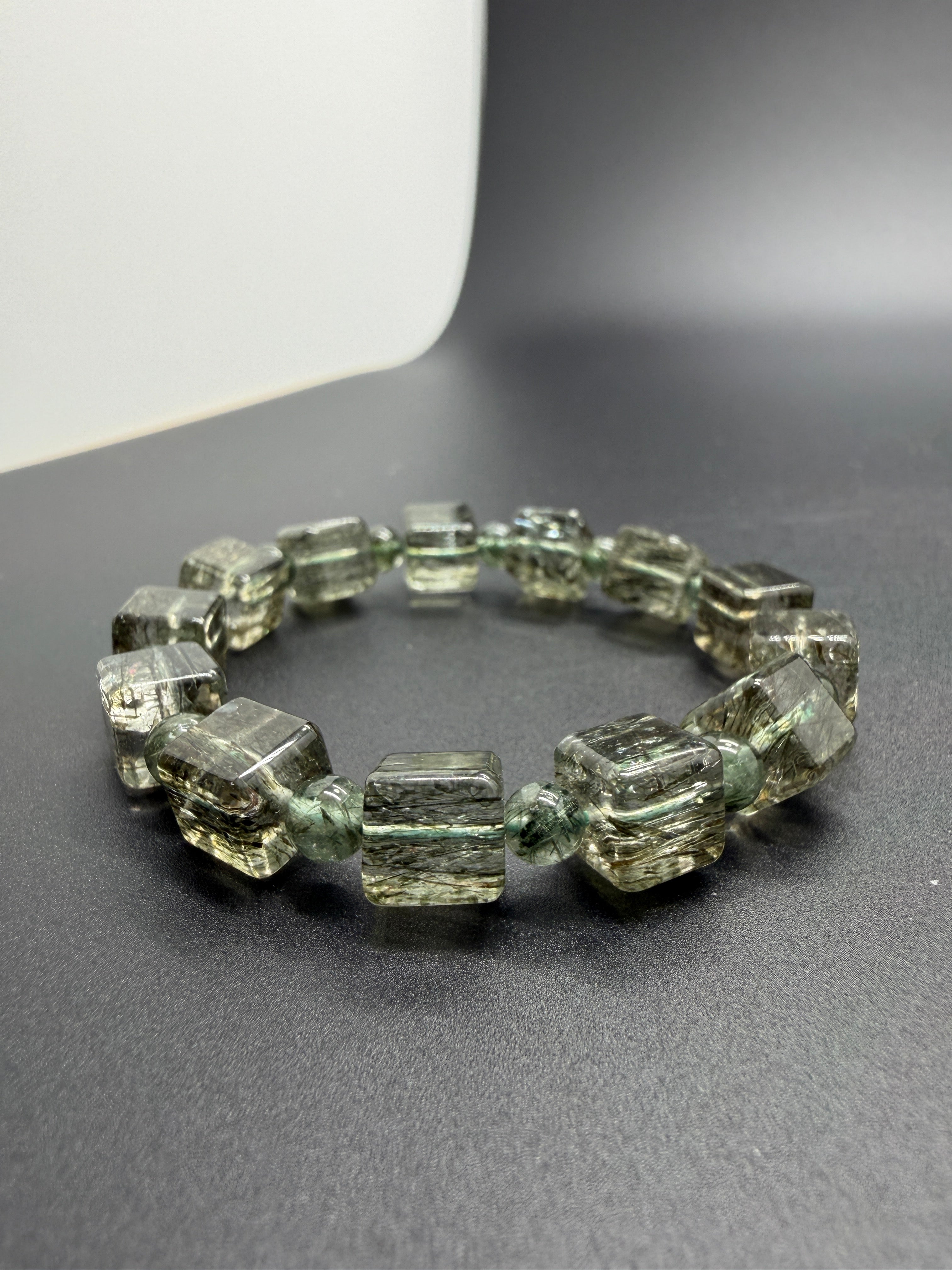 綠碧璽髮晶 (9mm)