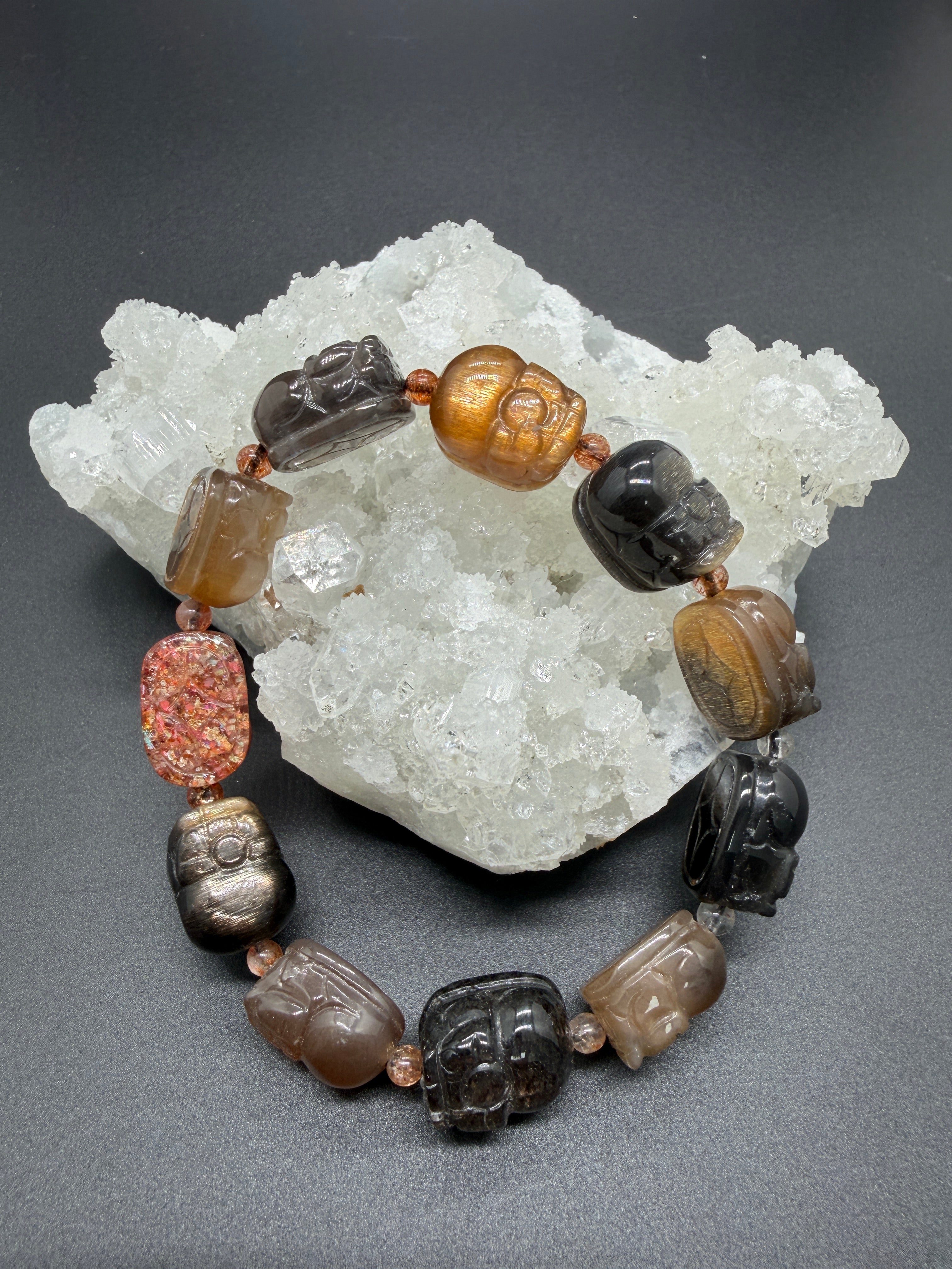 高品黑金太陽&貔貅 (11.3mm)