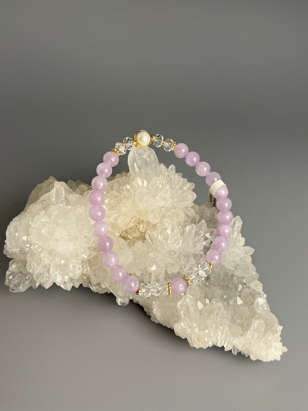 紫鋰輝(設計款配珍珠) (6.1mm)