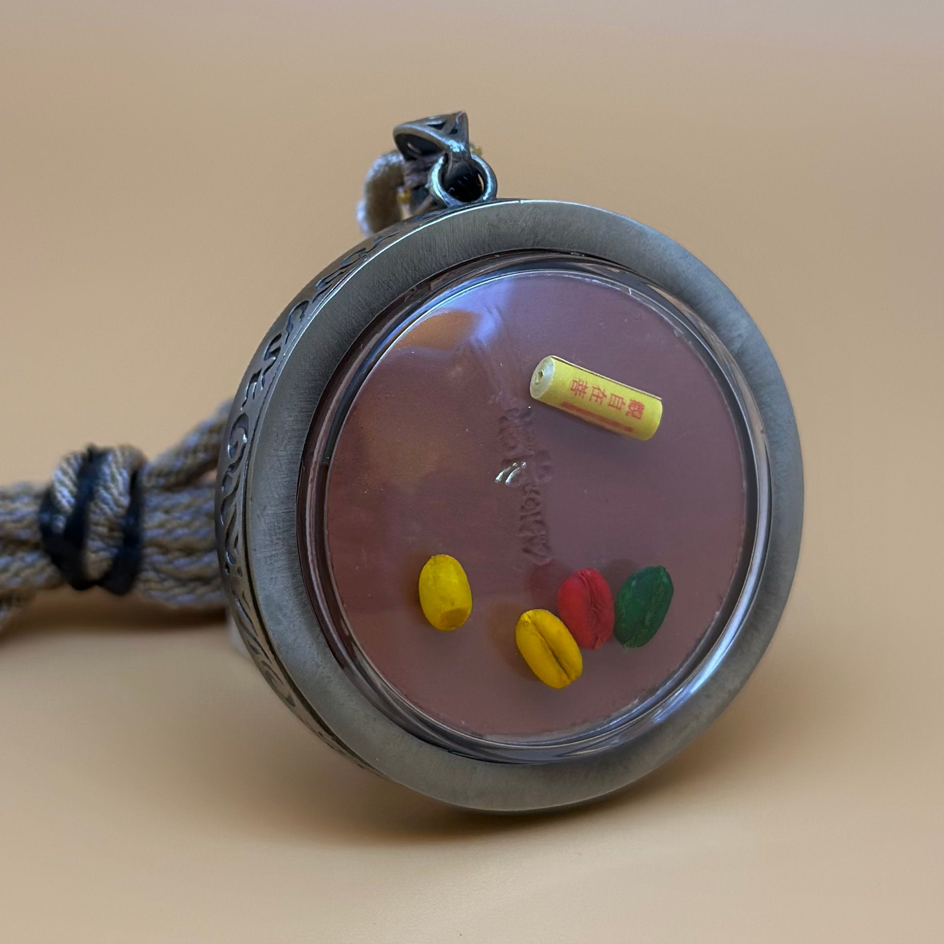 虛空藏菩薩手繪擦擦牌 (內置法米及咒輪)