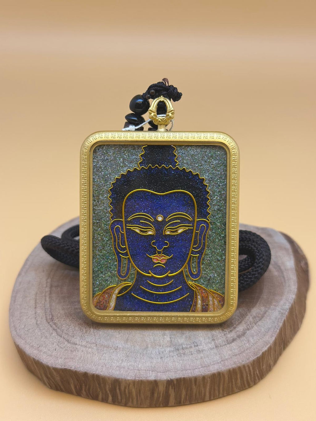 藥師佛 (手繪彩沙琺瑯)